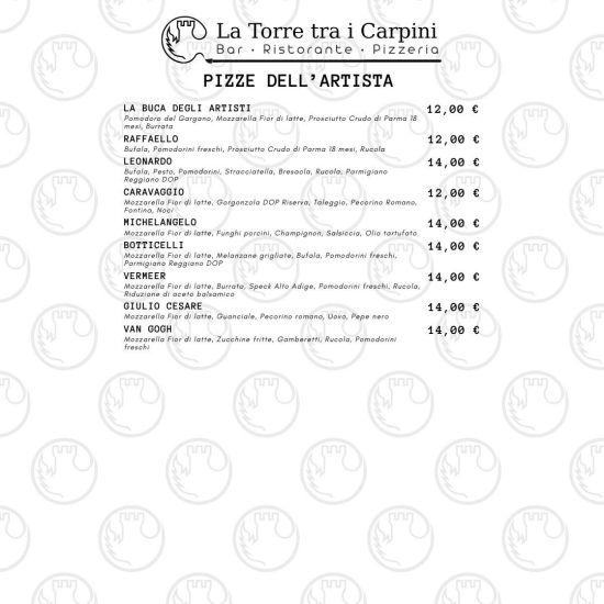 pizze artista